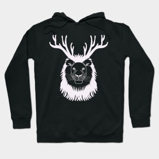 LION WITH ANTLERS Hoodie